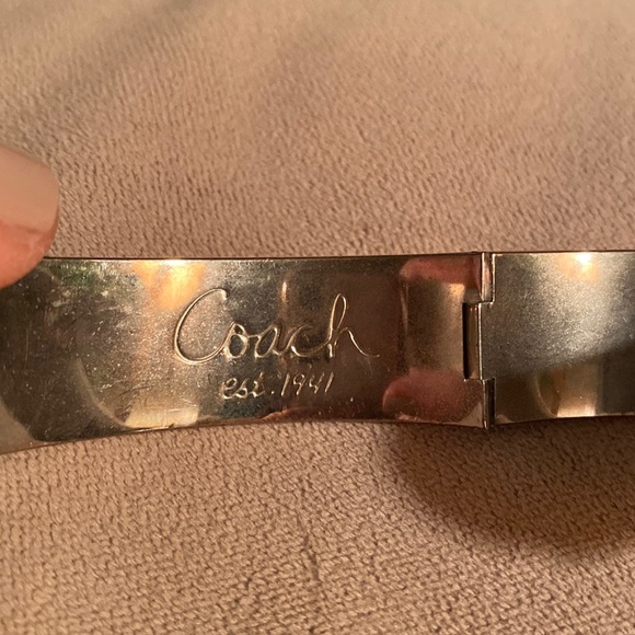 Coach signature C bangle bracelet - Picture 2 of 5